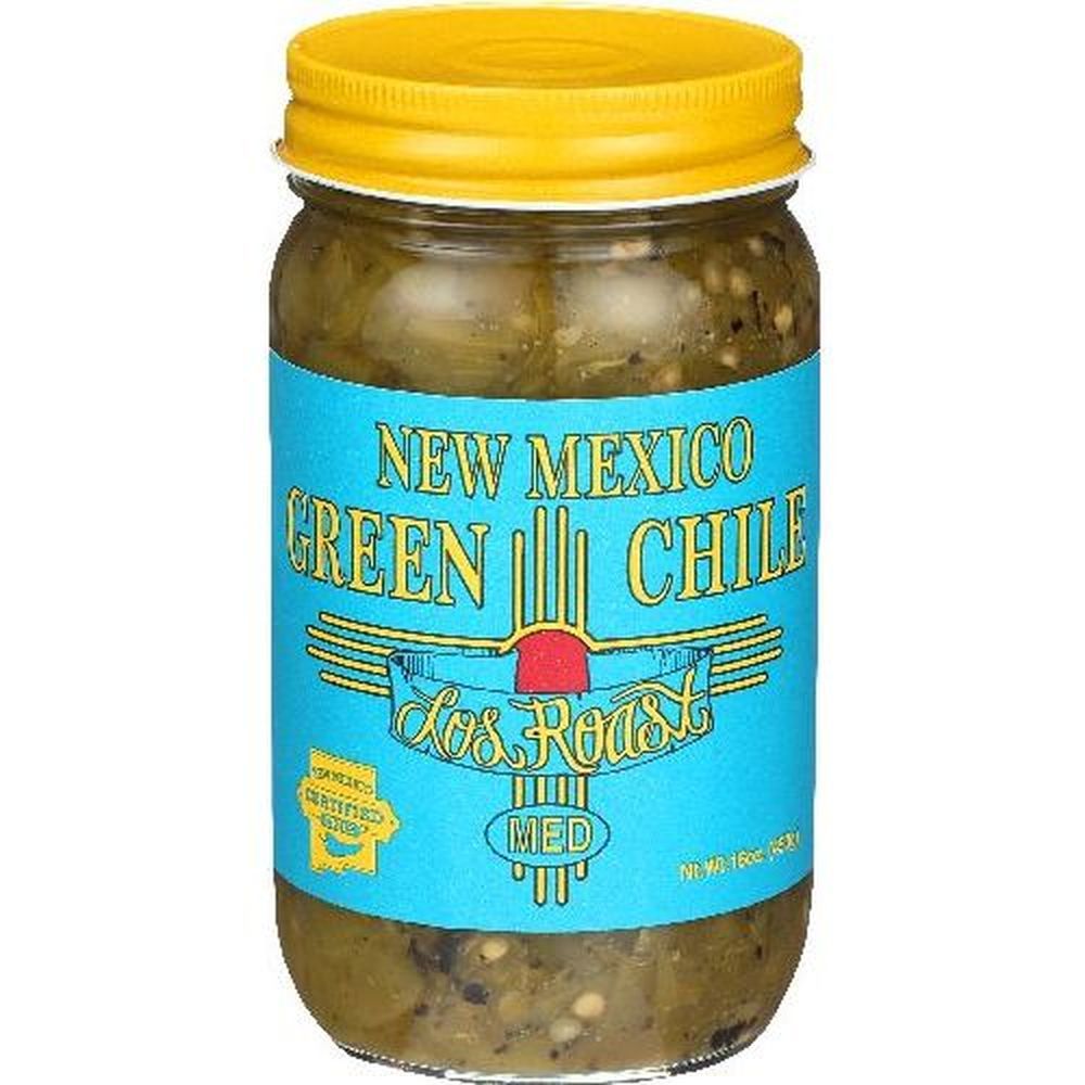 Los Roast New Mexico Medium Chopped Green Chile, 16 Ounce -- 6 Per Case