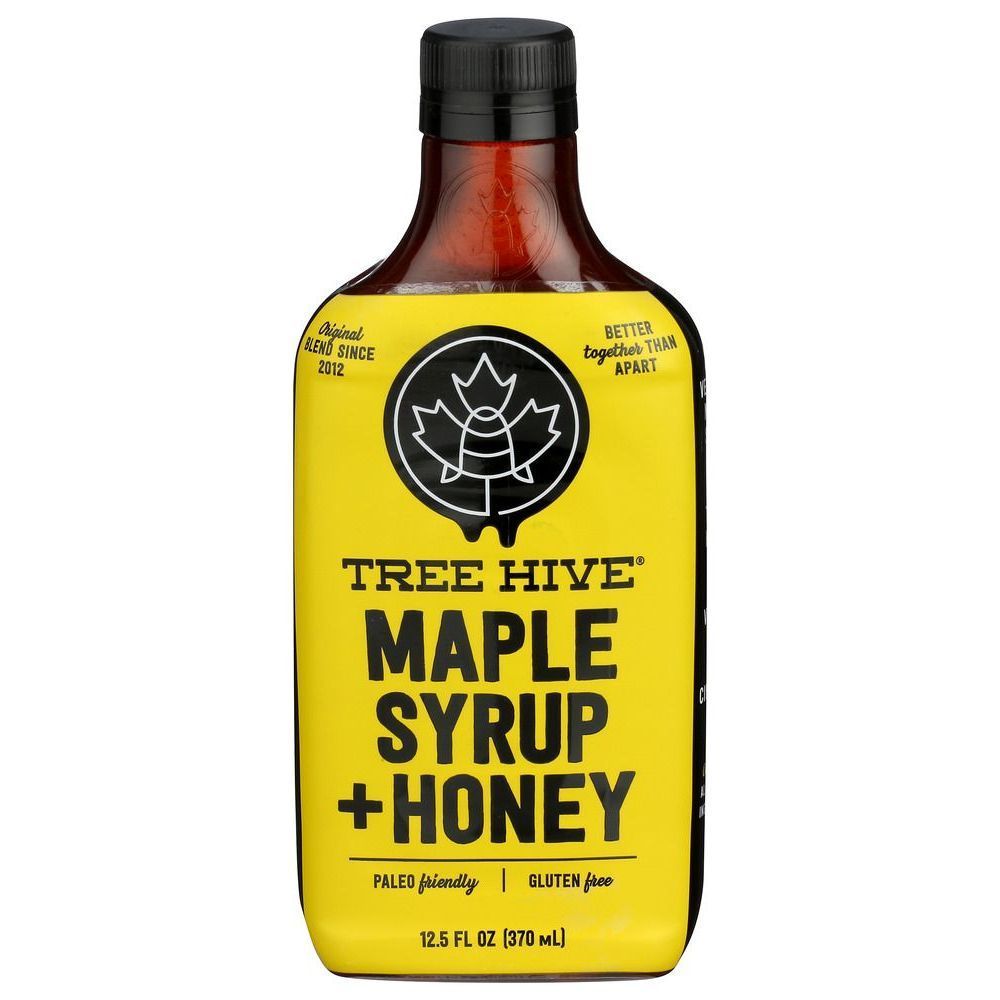 Tree Hive Maple Syrup Plus Honey, 12.5 Ounce -- 6 Per Case