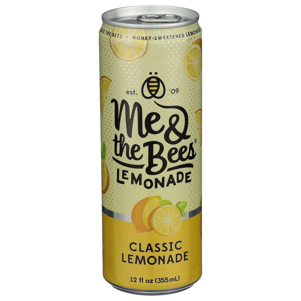 Me & The Bees Classic Lemonade, 12 Fluid Ounce -- 12 Per Case