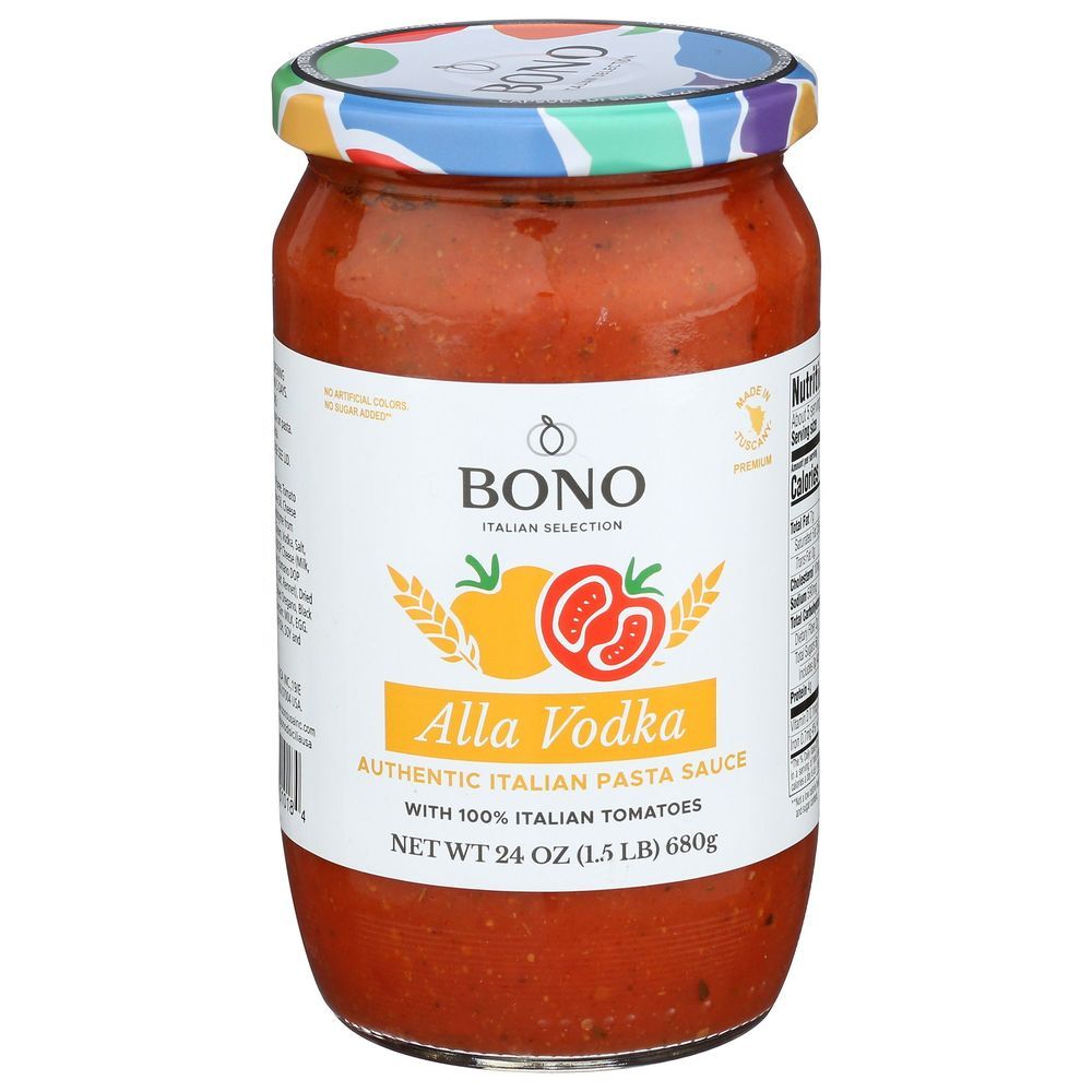 Bono Alla Vodka Pasta Sauce, 24 Fluid Ounce -- 6 Per Case