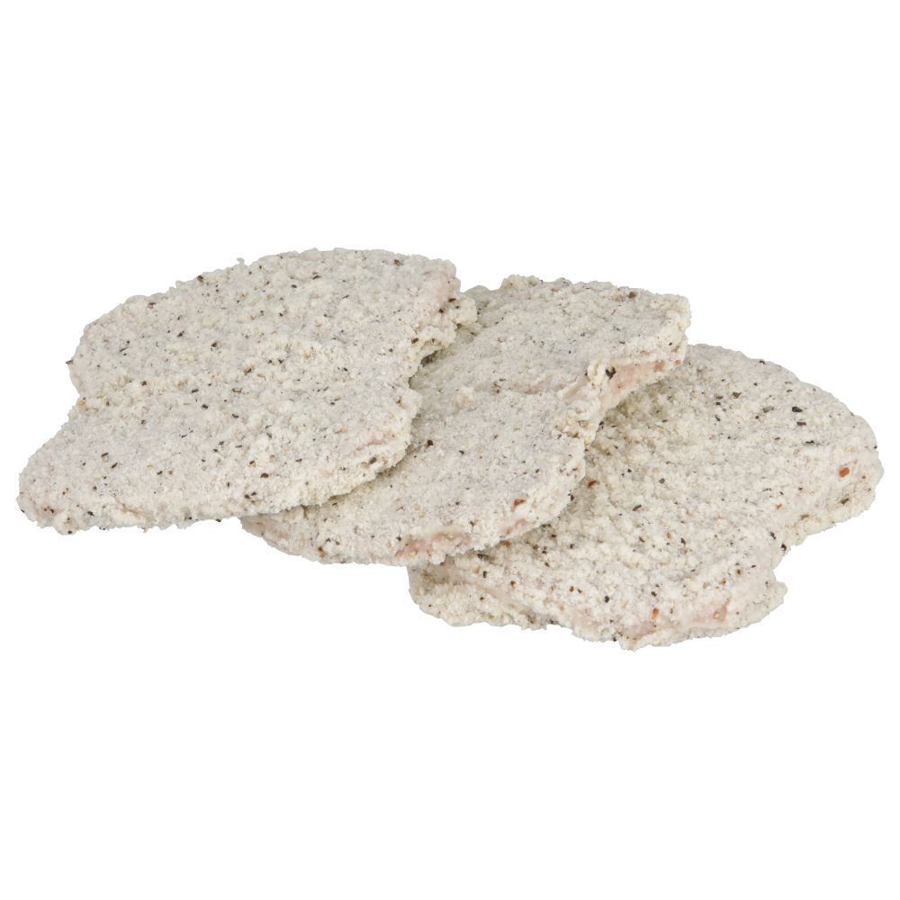 Advancepierre Blue Label Raw Breaded Black Pepper Western Style Country Fried Beef Steak Fritter, 2.70 Ounce -- 59 Per Case