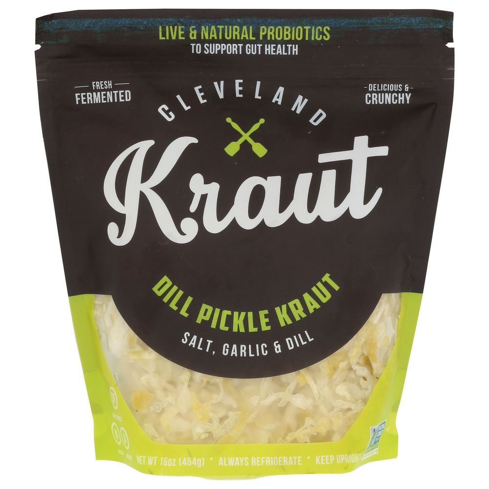 Cleveland Dill Pickle Kraut, 16 Ounce -- 6 Per Case