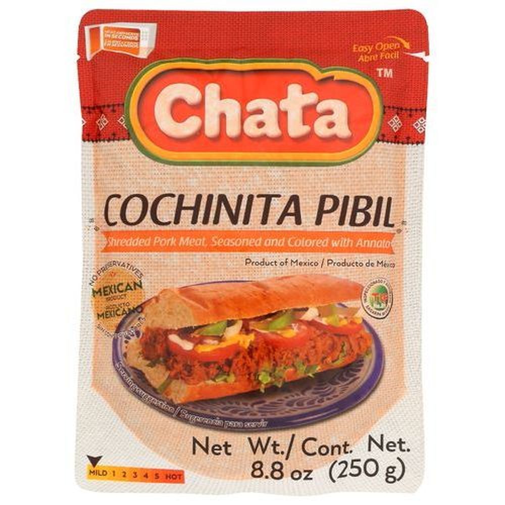 Chata Meat Pork Cochinita Pibil, 8.8 Ounce -- 12 Per Case