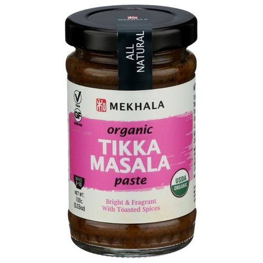 Mekhala Organic Tikka Masala Paste, 3.53 Ounce -- 6 Per Case