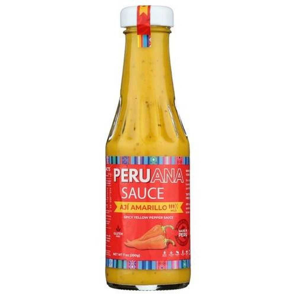 Peruana Aji Amarillo Spicy Yellow Pepper Sauce, 7 Fluid Ounce -- 6 Per Case