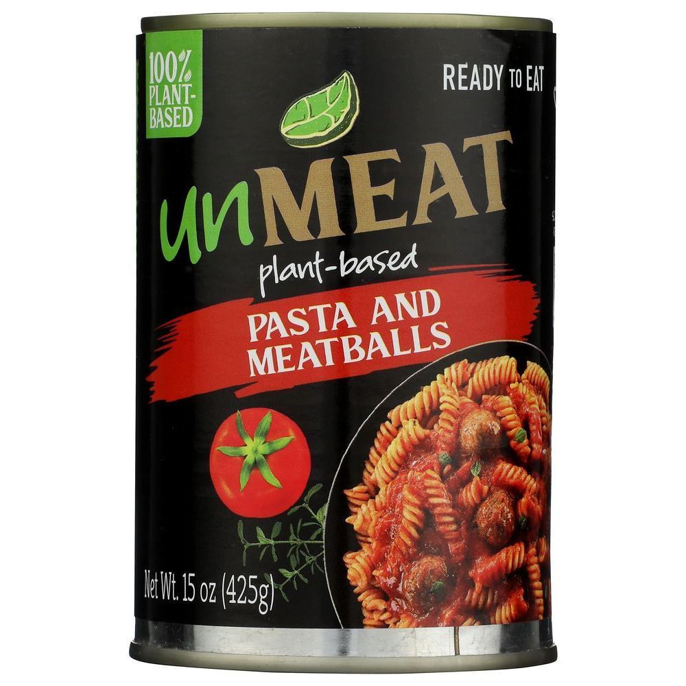 Unmeat Plant Based Pasta And Meatballs, 15 Ounce -- 12 Per Case