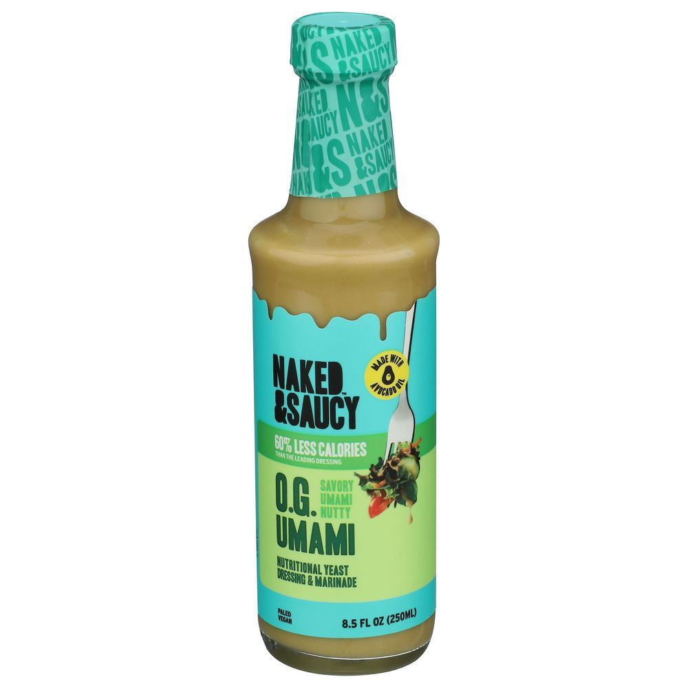 Naked And Saucy Original Og Umami Dressing And Marinade, 8.5 Fluid Ounce -- 6 Per Case