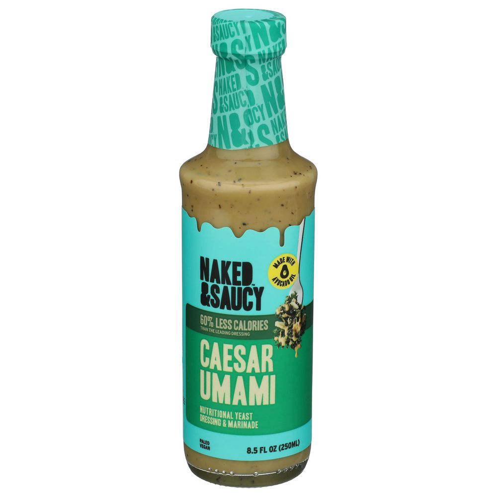 Naked And Saucy Caesar Umami Dressing, 8.5 Fluid Ounce -- 6 Per Case