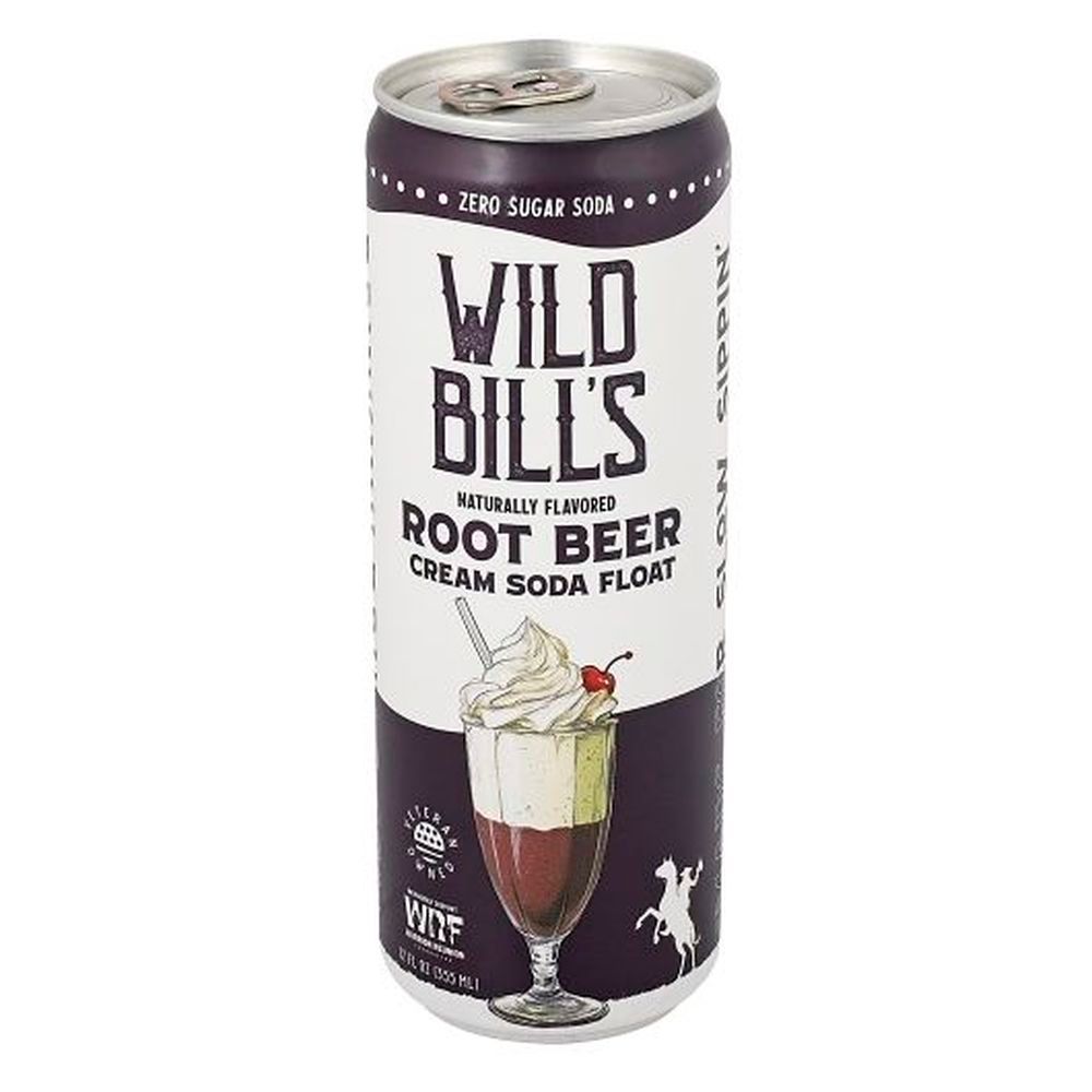 Wild Bills Craft Root Beer Cream Soda Float, 12 Ounce -- 12 Per Case