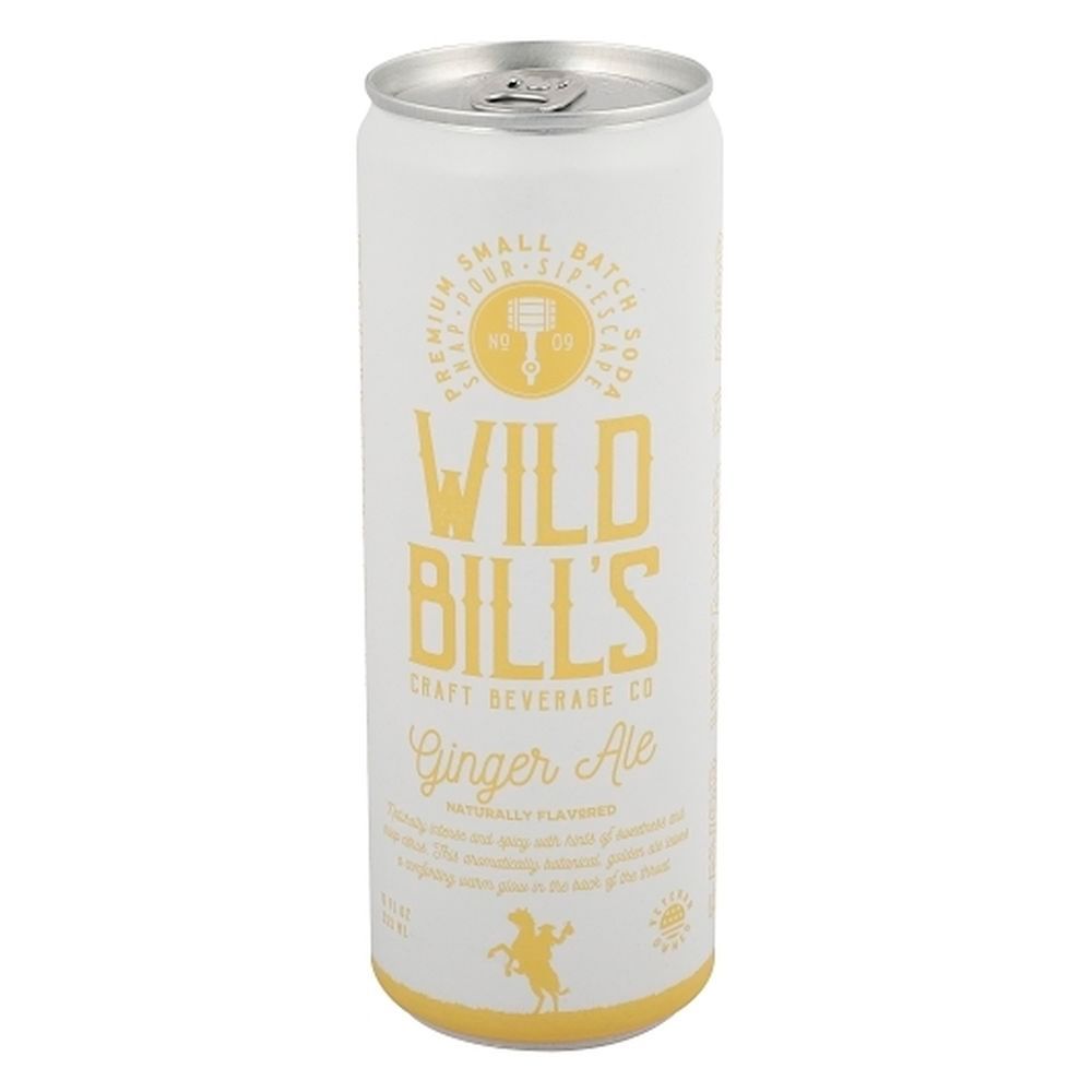 Wild Bill's Ginger Ale Craft Soda, 48 Ounce -- 6 Per Case