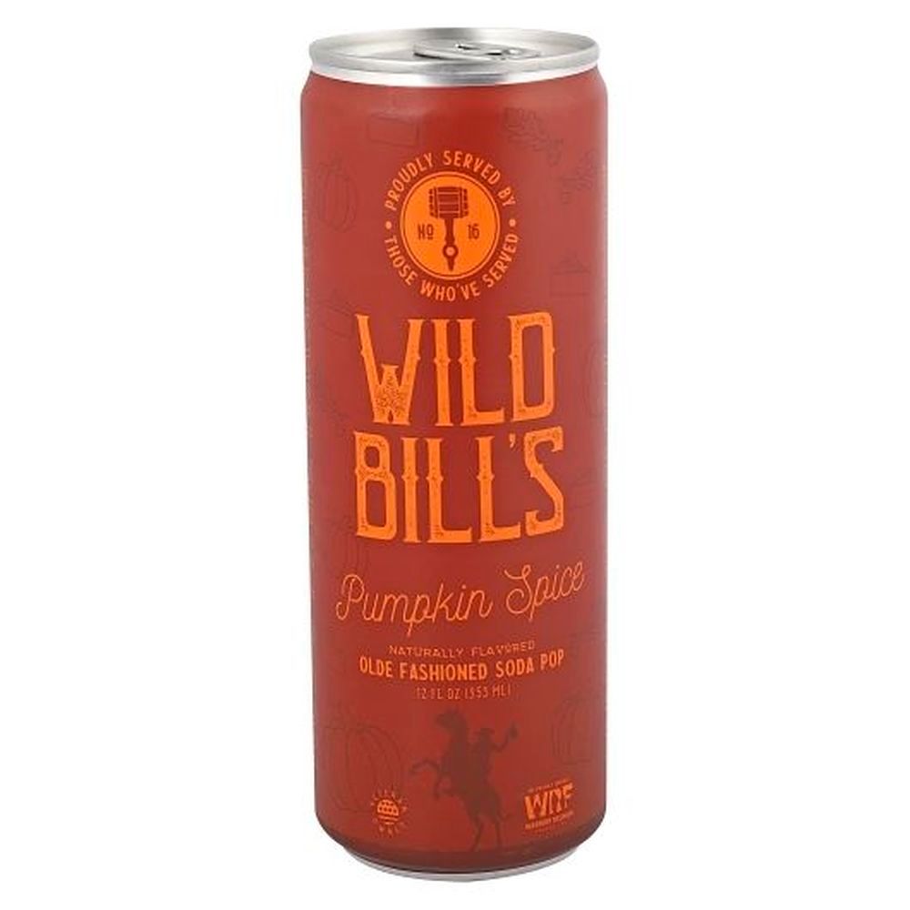 Wild Bills Olde Fashioned Pumpkin Spice Soda, 12 Ounce -- 12 Per Case