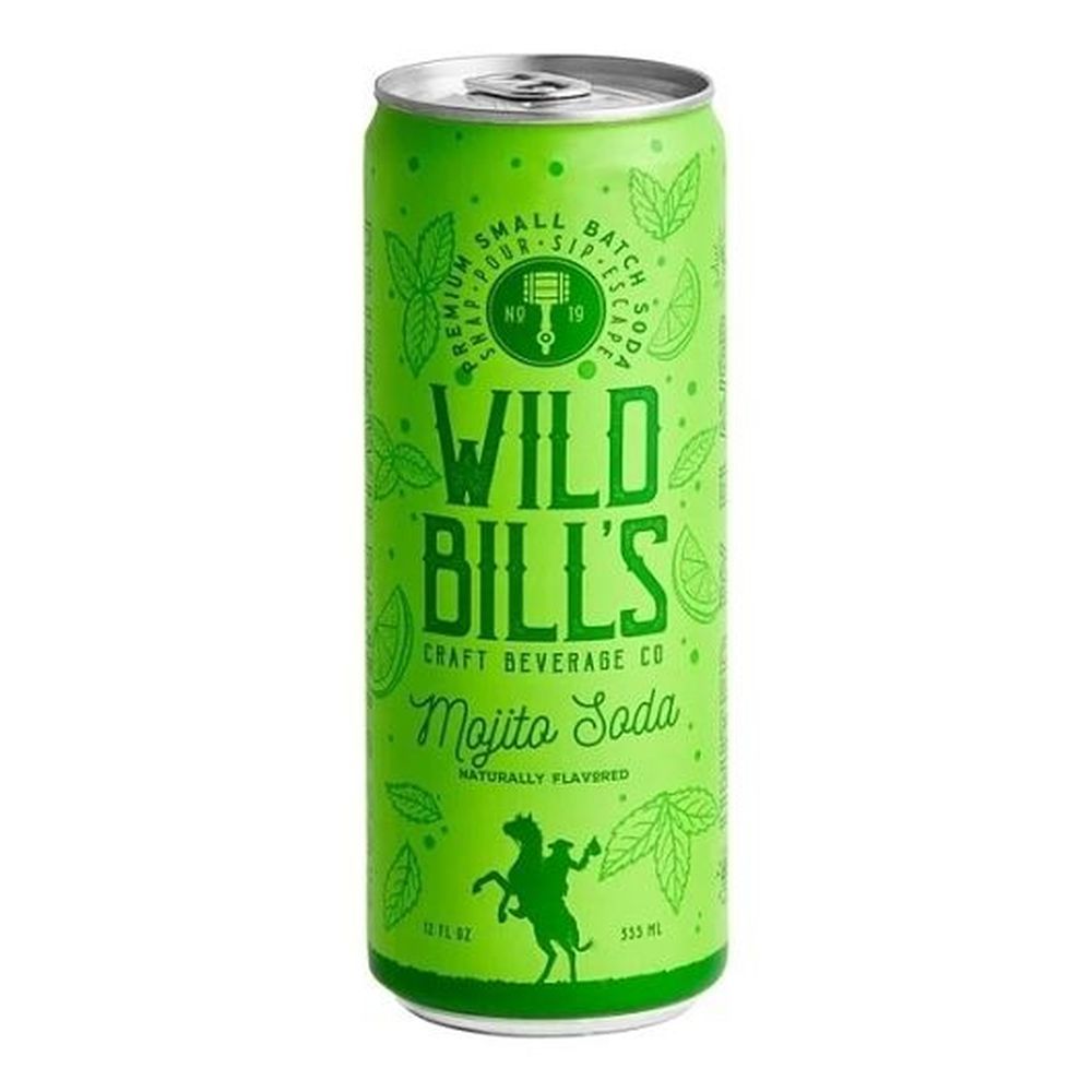 Wild Bills Craft Mojito Soda, 12 Ounce -- 12 Per Case