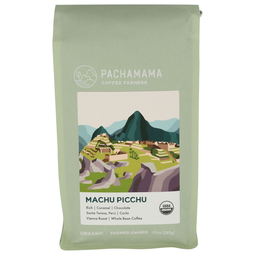 Pachamama Organic Machu Picchu Coffee, 10 Ounce -- 8 Per Case