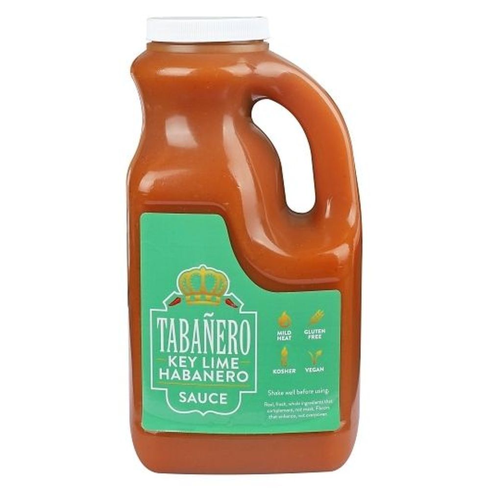 Tabanero Key Lime Hot Sauce, 64 Fluid Ounce