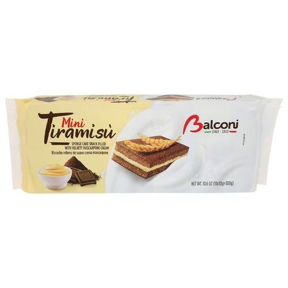 Balconi Mini Tiramisu, 10.6 Ounce -- 15 Per Case