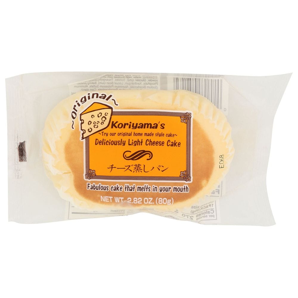 Koriyama's Original Deliciously Light Mushipan Cheesecake, 2.82 Ounce -- 24 Per Case