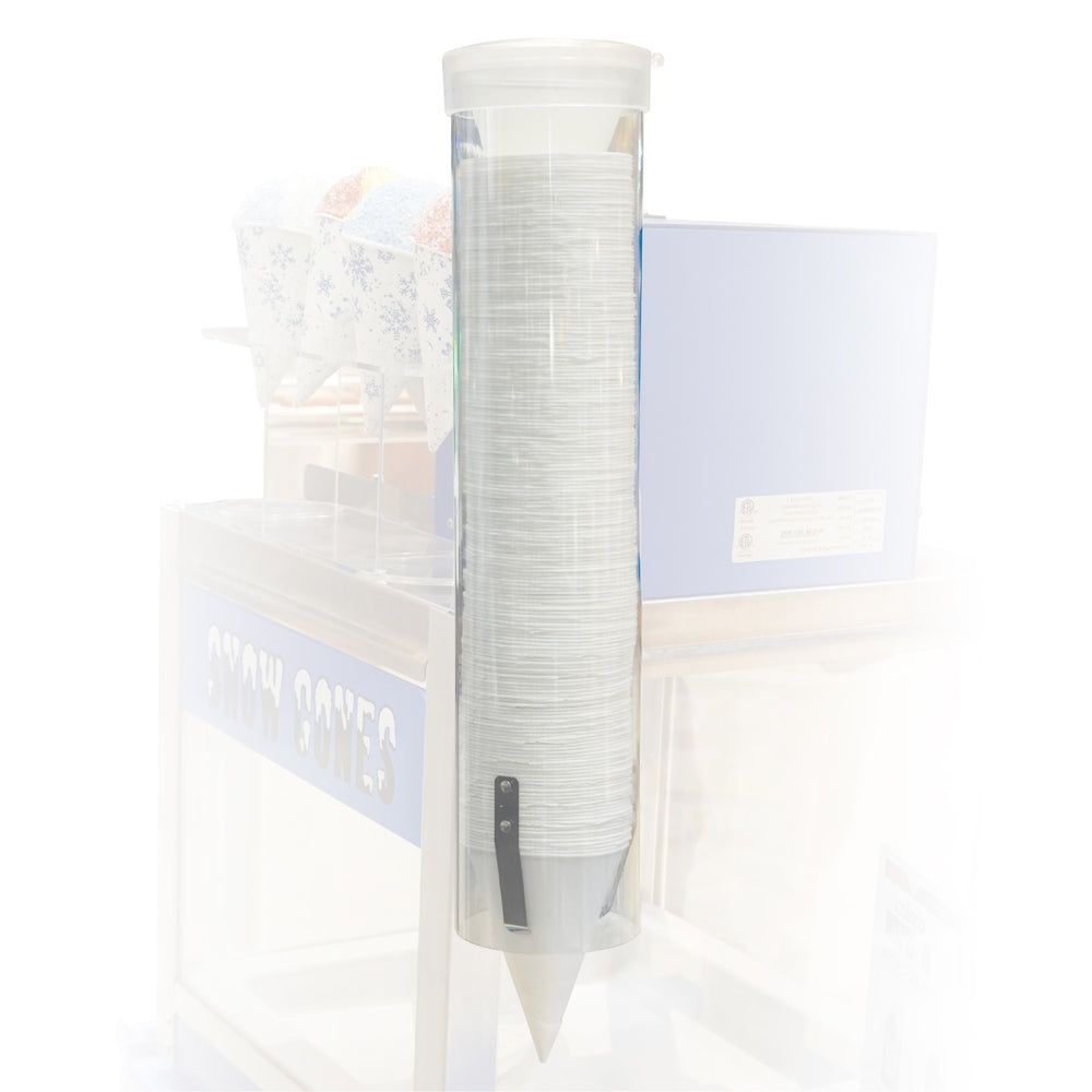 Winco Benchmarkusa Snow Cone Paper Cup Dispenser