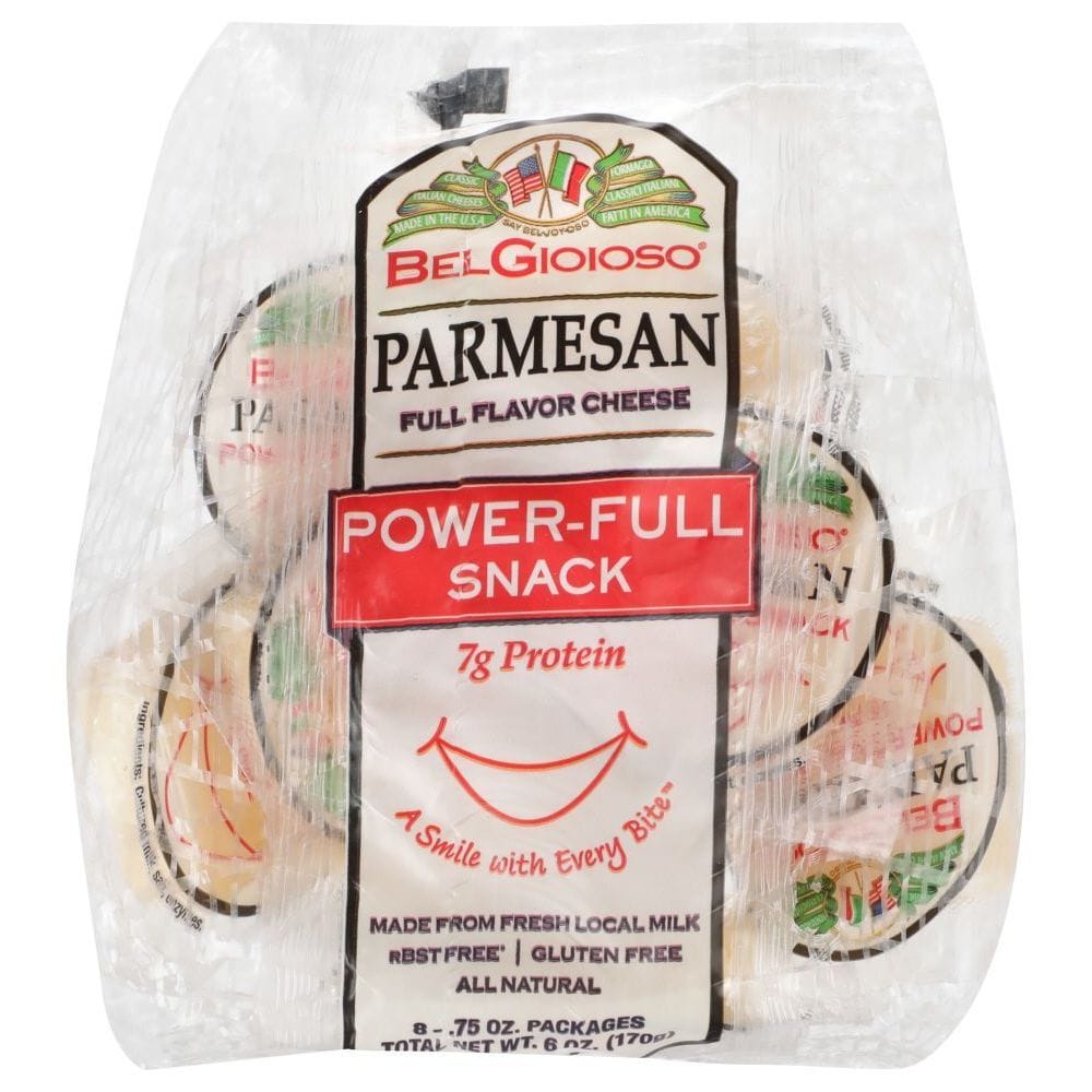 Belgioioso Parmesan Cheese Snack, 6 Ounce -- 10 Per Case