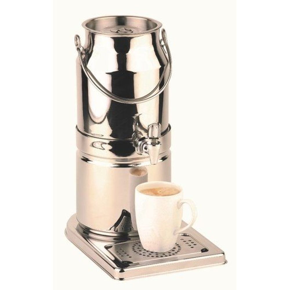 Aps Classics Stainless Steel Top Fresh Milk Dispenser, 169.1 Ounce Capacity