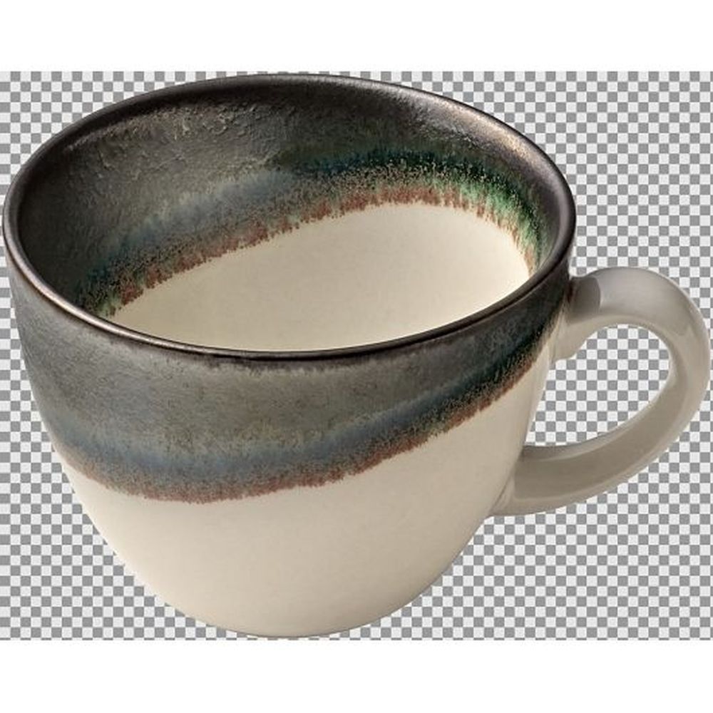 Heart & Soul Avocado Perfect Match Teacup, 7 Ounce Capacity -- 6 Per Case