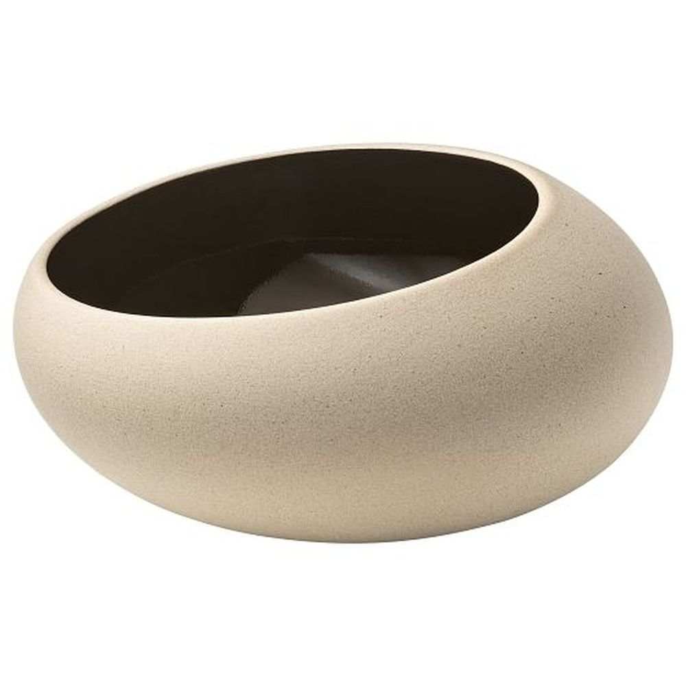 Schonwald Embrace Round Black Soup Bowl, 17 Ounce Capacity -- 6 Per Case