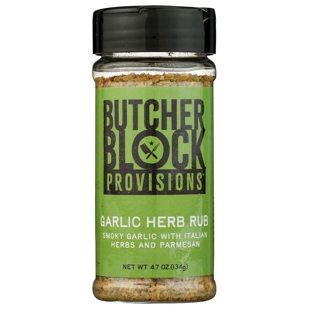 Butcher Block Garlic And Herb Rub, 4.7 Ounce -- 6 Per Case
