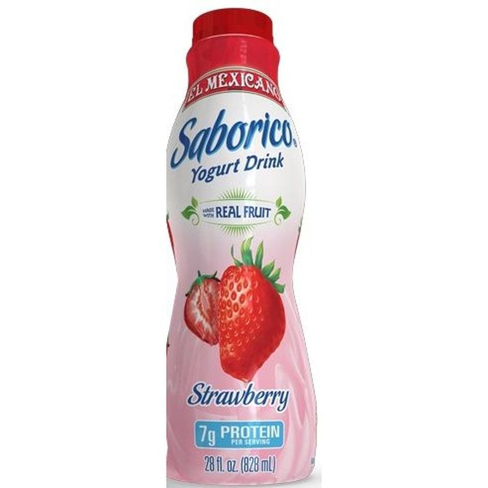 El Mexicano Strawberry Drinkable Yogurt, 28 Ounce -- 6 Per Case
