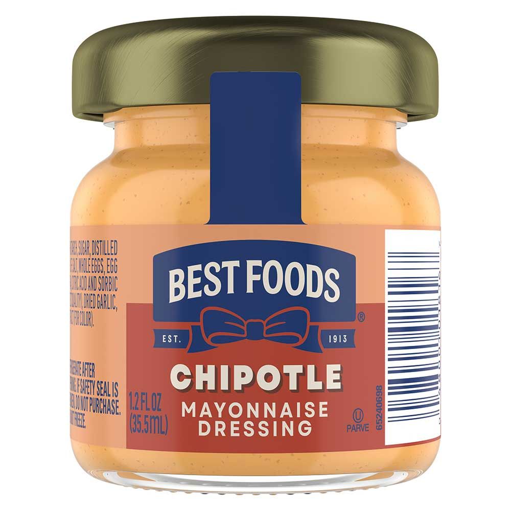 Best Foods Chipotle Mayonnaise Dressing, 1.2 Fluid Ounce -- 72 Per Case