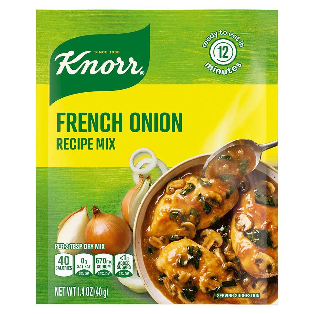 Knorr French Onion Recipe Mix, 1.4 Ounce -- 12 Per Case