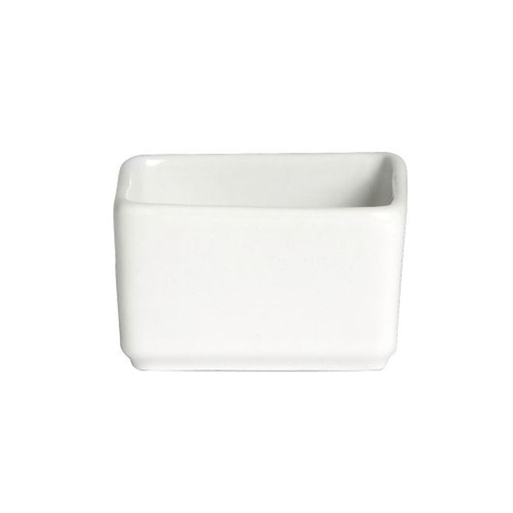 Varick A La Carte Cafe Porcelain 2.25 Ounce Square Ramekin, 36 Count