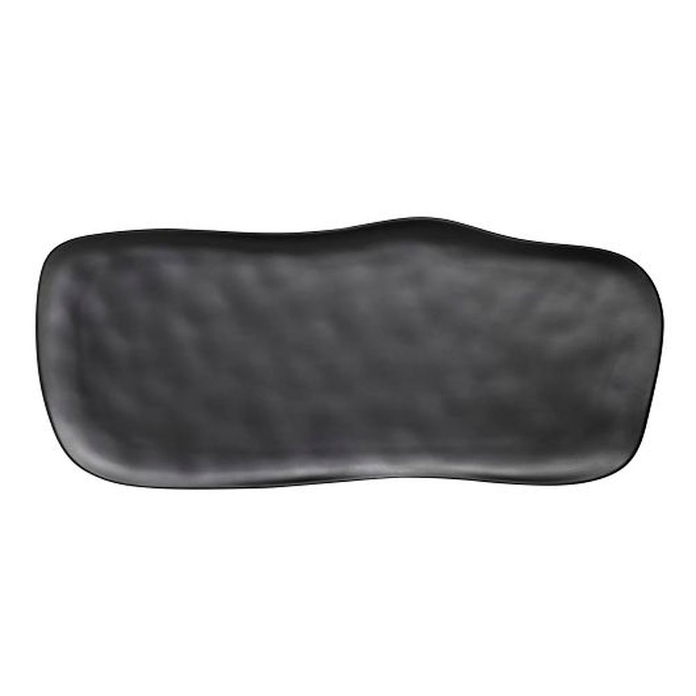 Delfin Marisol Black 27.0 Inch Melamine Sandwich Platter, 6 Count