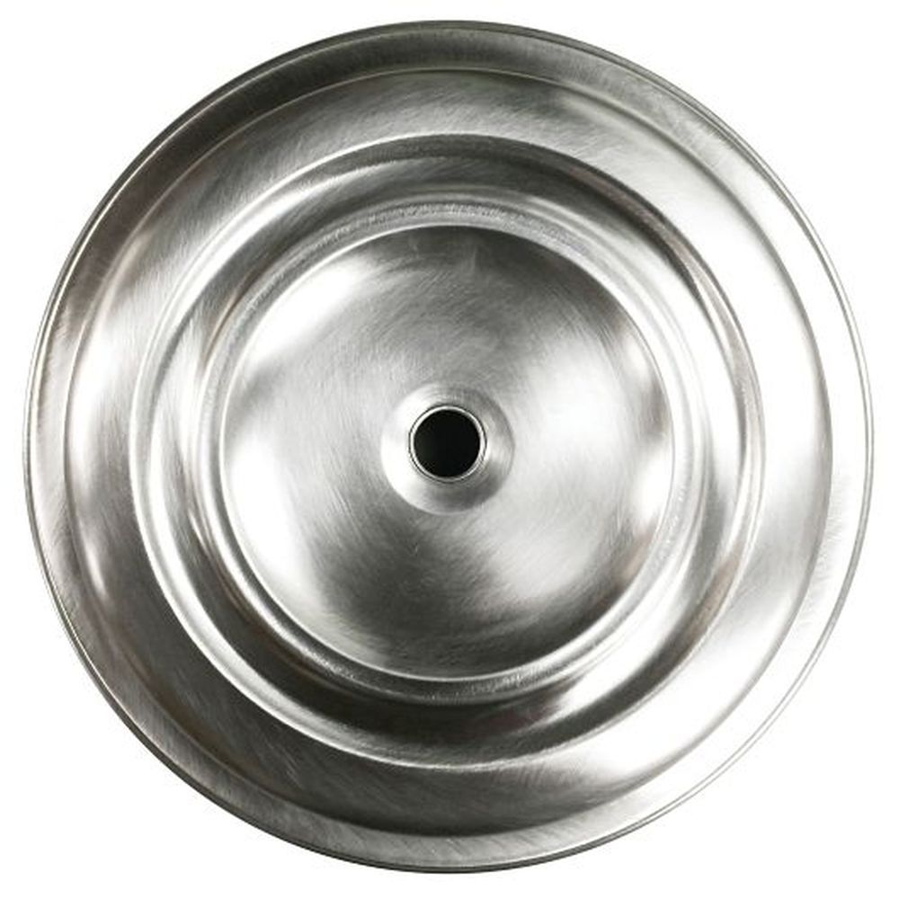 Folio Stainless Steel 9.0 Inch Round Plate Cover For Monaco Flat Rim Plate, 24 Count
