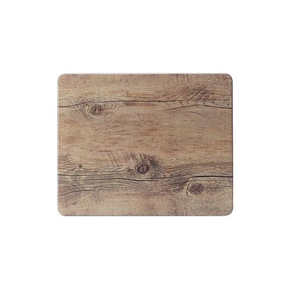 Creations Driftwood 1/2 Melamine12 3/4 X 10 1/2 Inch Flat Tray, 12 Count