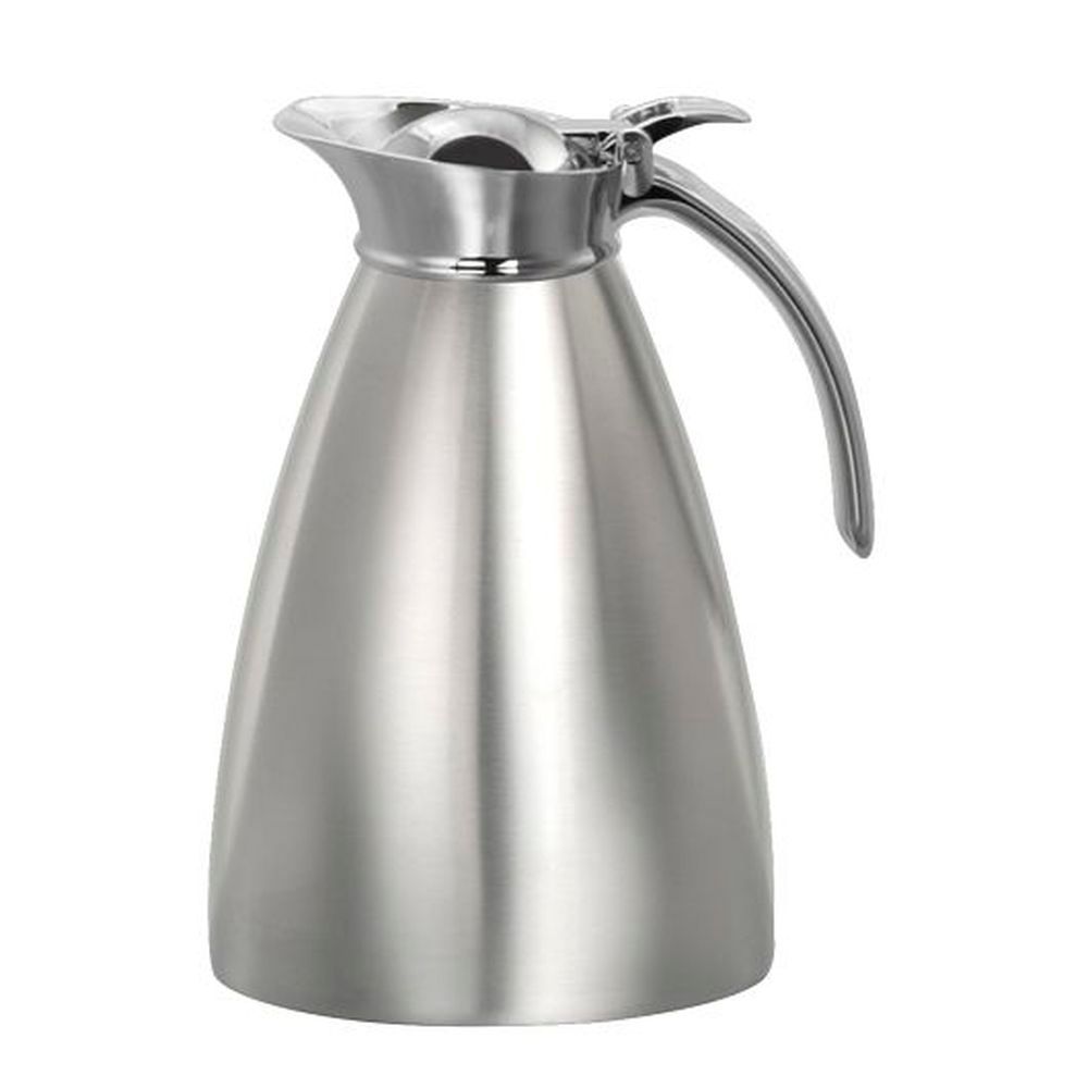 Creations Stainless Steel Satin Base 1.5 Quart Buffet Insulated Coffee Pot, 6 Count