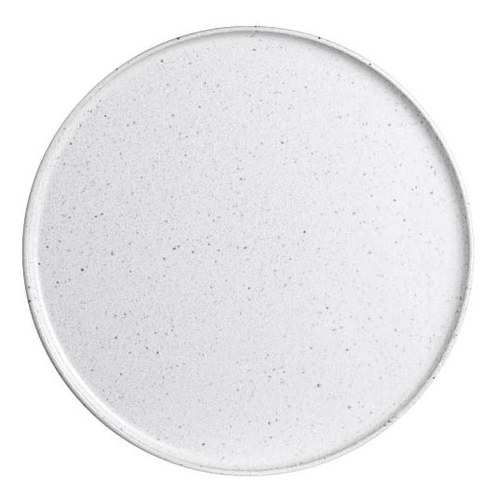 Mcc Wabi Sabi Lichen Porcelain 11.25 Inch Round Tray, 6 Count