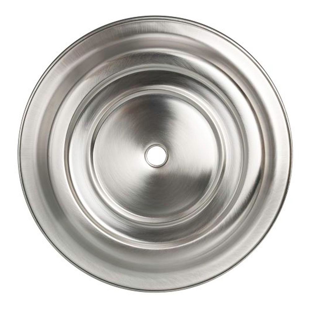 Folio Stainless Steel 10.625 Inch Round Plate Cover For Monaco Flat Rim Plate, 24 Count