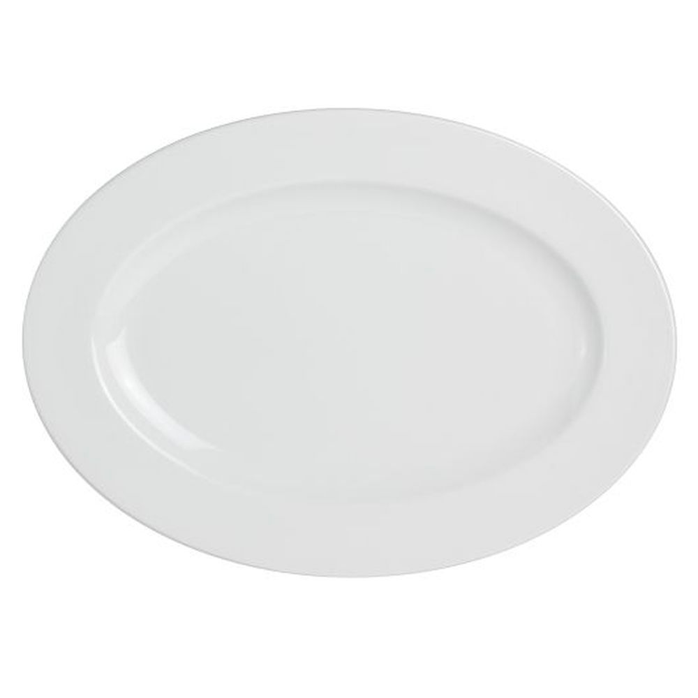 Royal Porcelain Avalon 9.25 Inch Oval Dish, 36 Count