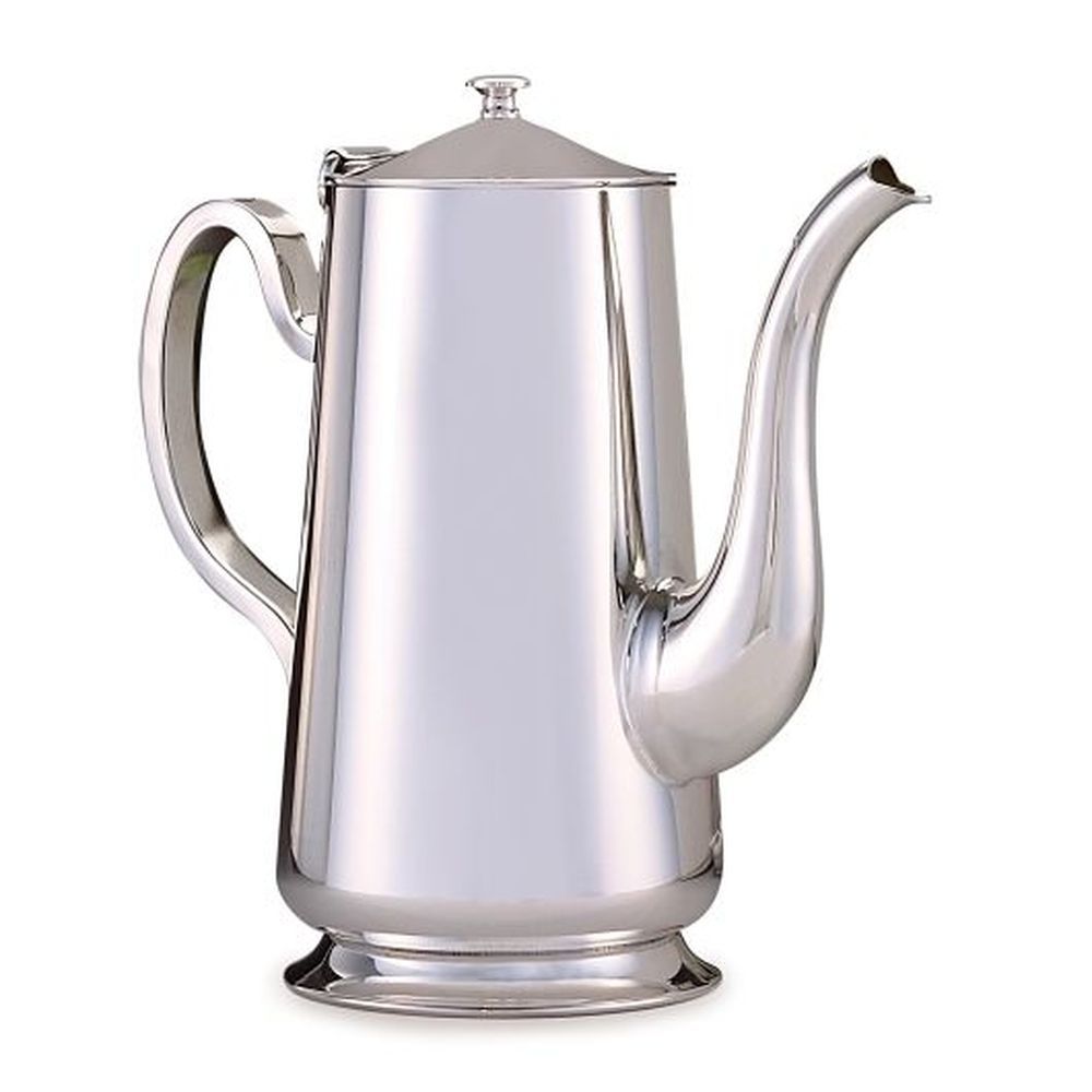 Dw Haber Traditional 18/10 Stainless Steel Coffee Pot, 2.0 Quart Capacity