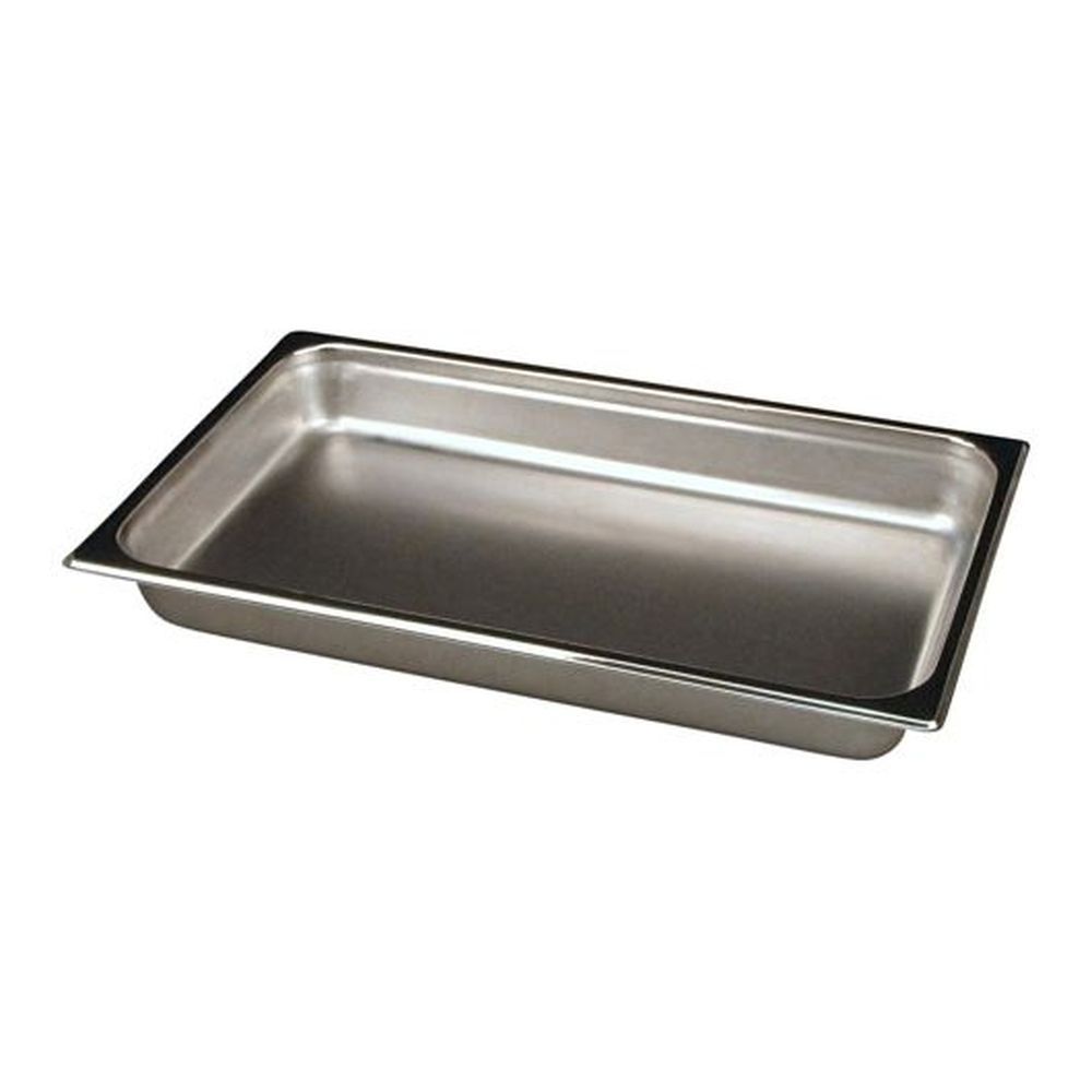 Dw Haber 18/10 Stainless Steel Rectangular Food Pan, 4 Quart Capacity
