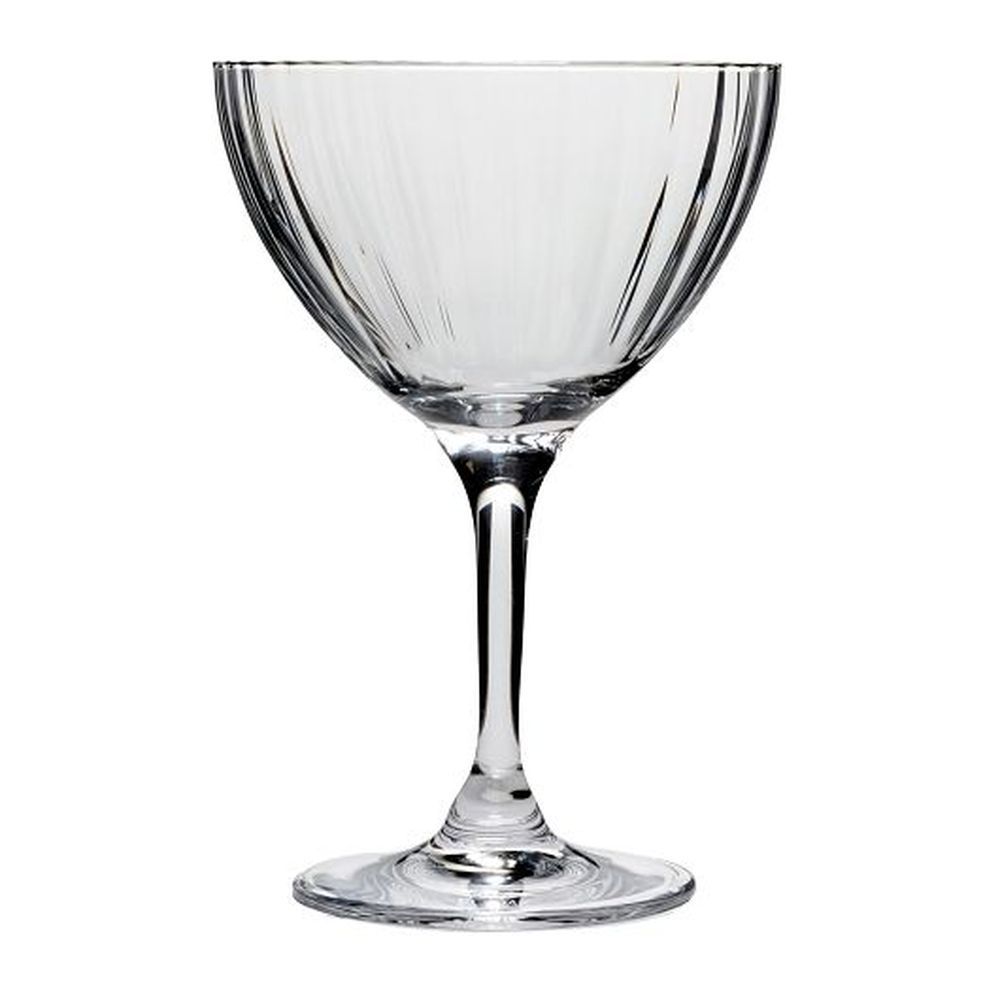 Mcc Optic 8 Ounce Martini Cocktail Glass, 24 Count