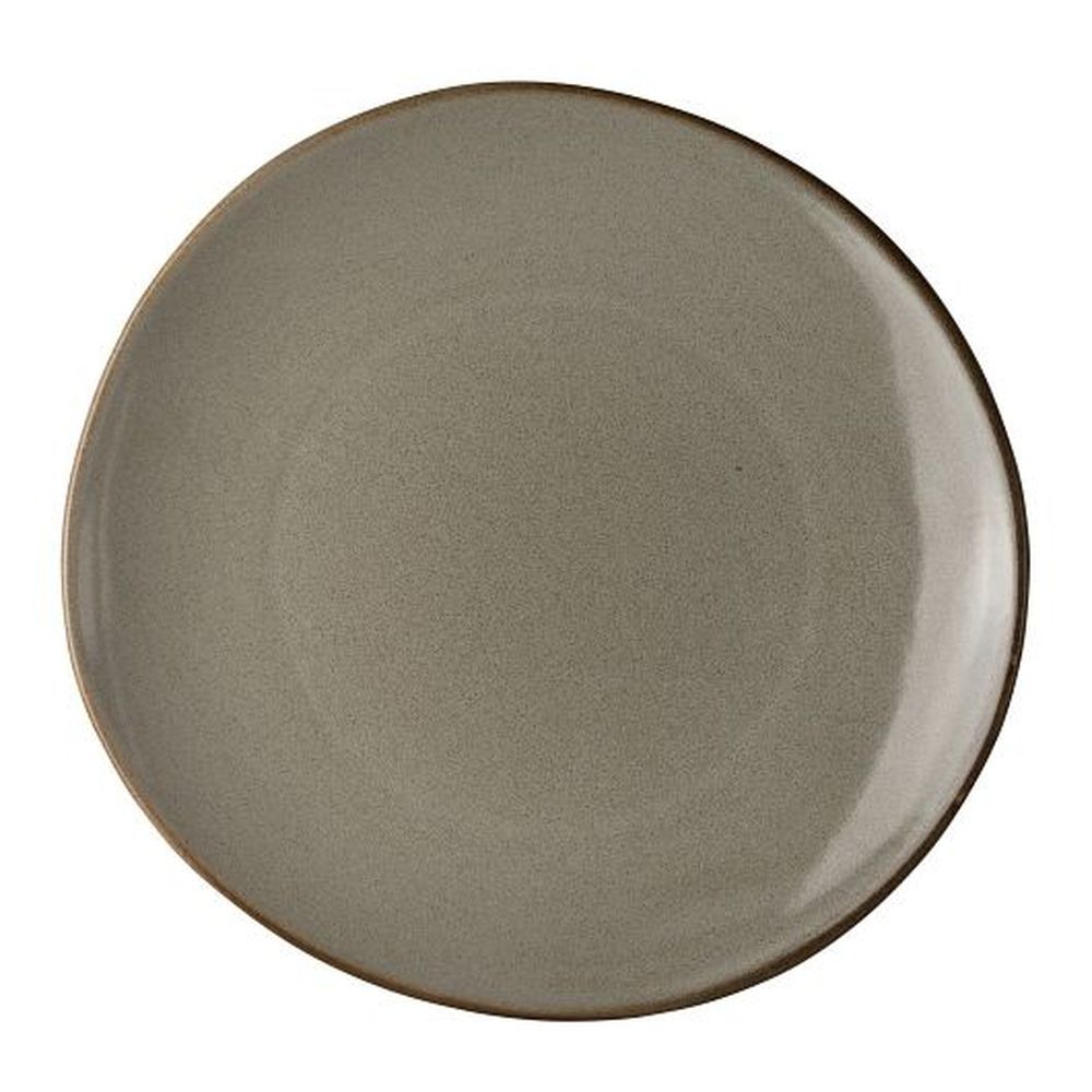 Robert Gordon Potter's Collection 9.25 Inch Pier Porcelain Organic Coupe Plate, 24 Count
