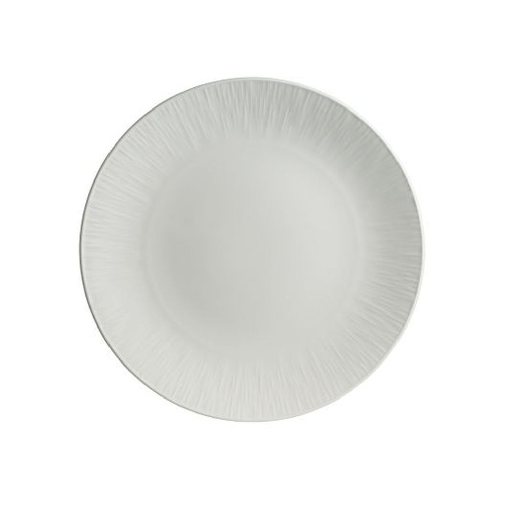 Folio Lucia Bone China 11.0 Inch Coupe Plate, 24 Count