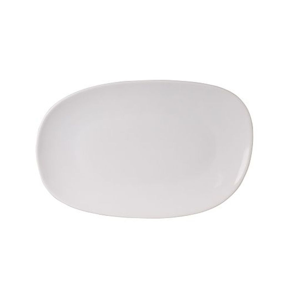 Varick Bistro Porcelain 10.75 Inch Large Oval Plate, 24 Count