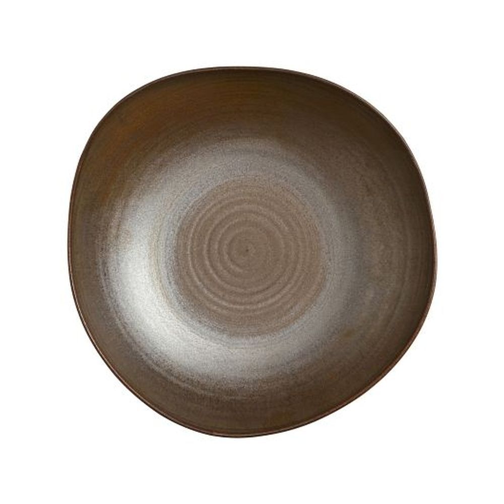 Folio Patina Fortified Porcelain 33 Ounce Bronze Bowl, 24 Count