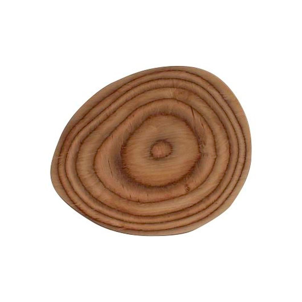 Creations Maritime 8.5 X 10 Inch Wood Plate, 6 Count