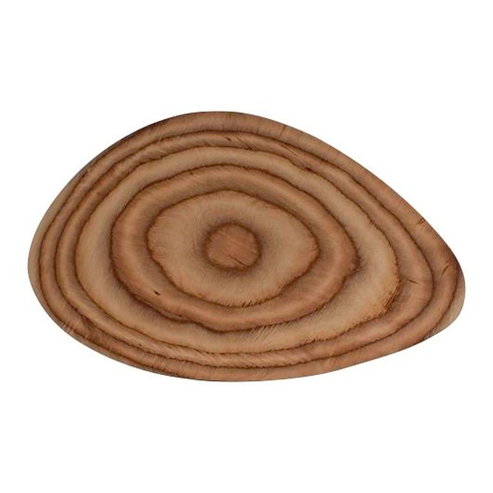 Creations Maritime 14.5 X 9 Inch Wood Platter, 6 Count