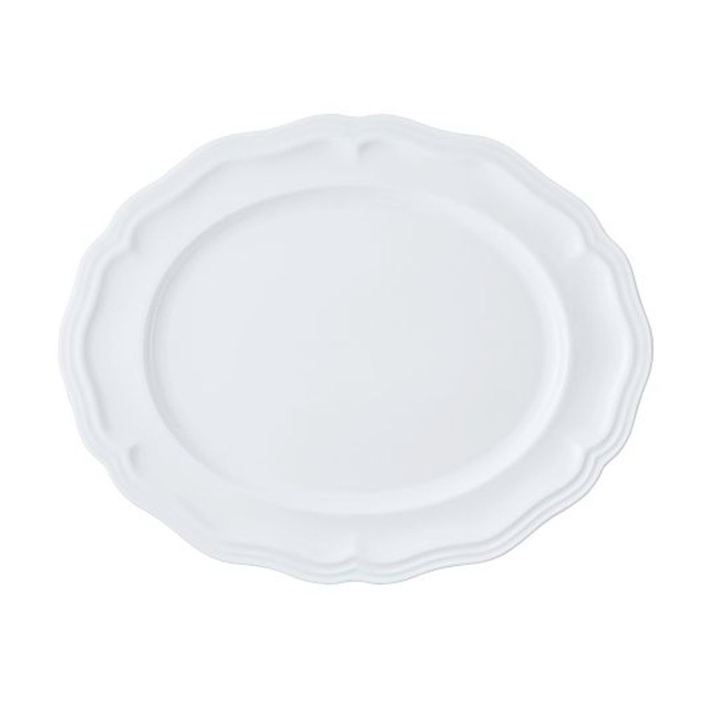 Folio Adelina Porcelain 13.0 Inch Oval Platter, 12 Count