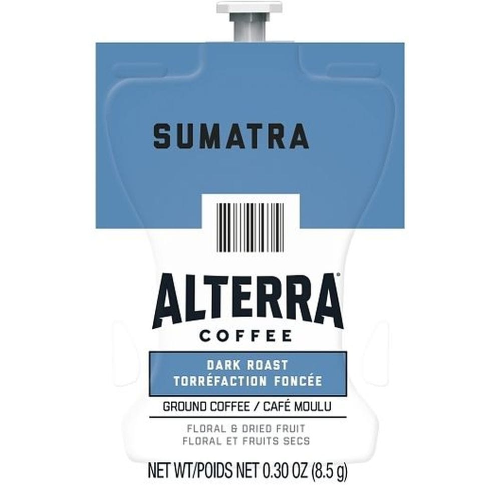 Flavia Alterra Sumatra Dark Roast Ground Coffee, 44.8 Ounce -- 100 Per Case