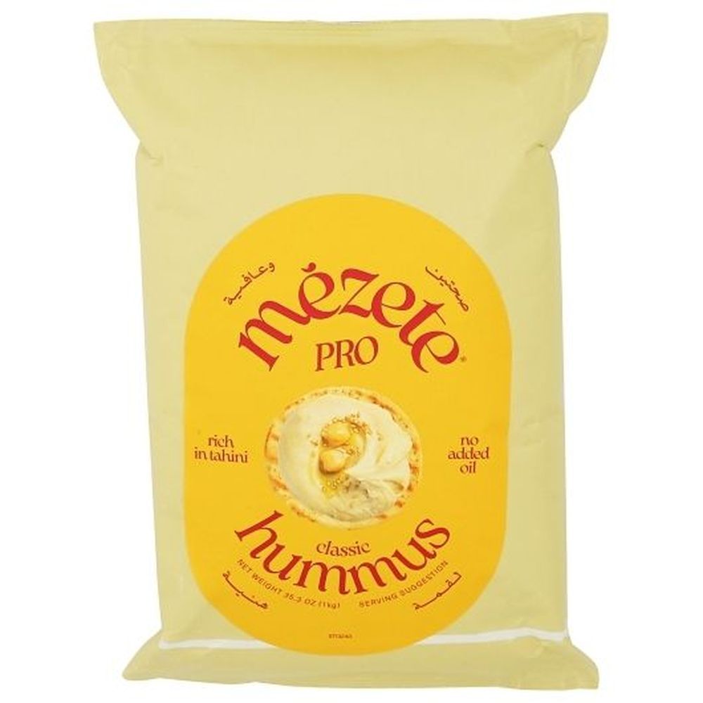 Mezete Middle Eastern Classic Hummus, 35.3 Ounce -- 4 Per Case