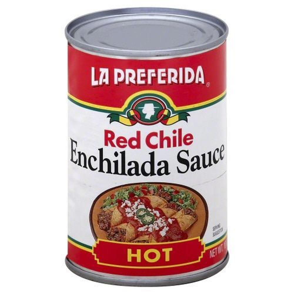 La Preferida Hot Red Chile Enchilada Sauce, 10 Ounce -- 12 Per Case